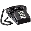 Cortelco Desk Phone, Black (250000-VBA-20M)