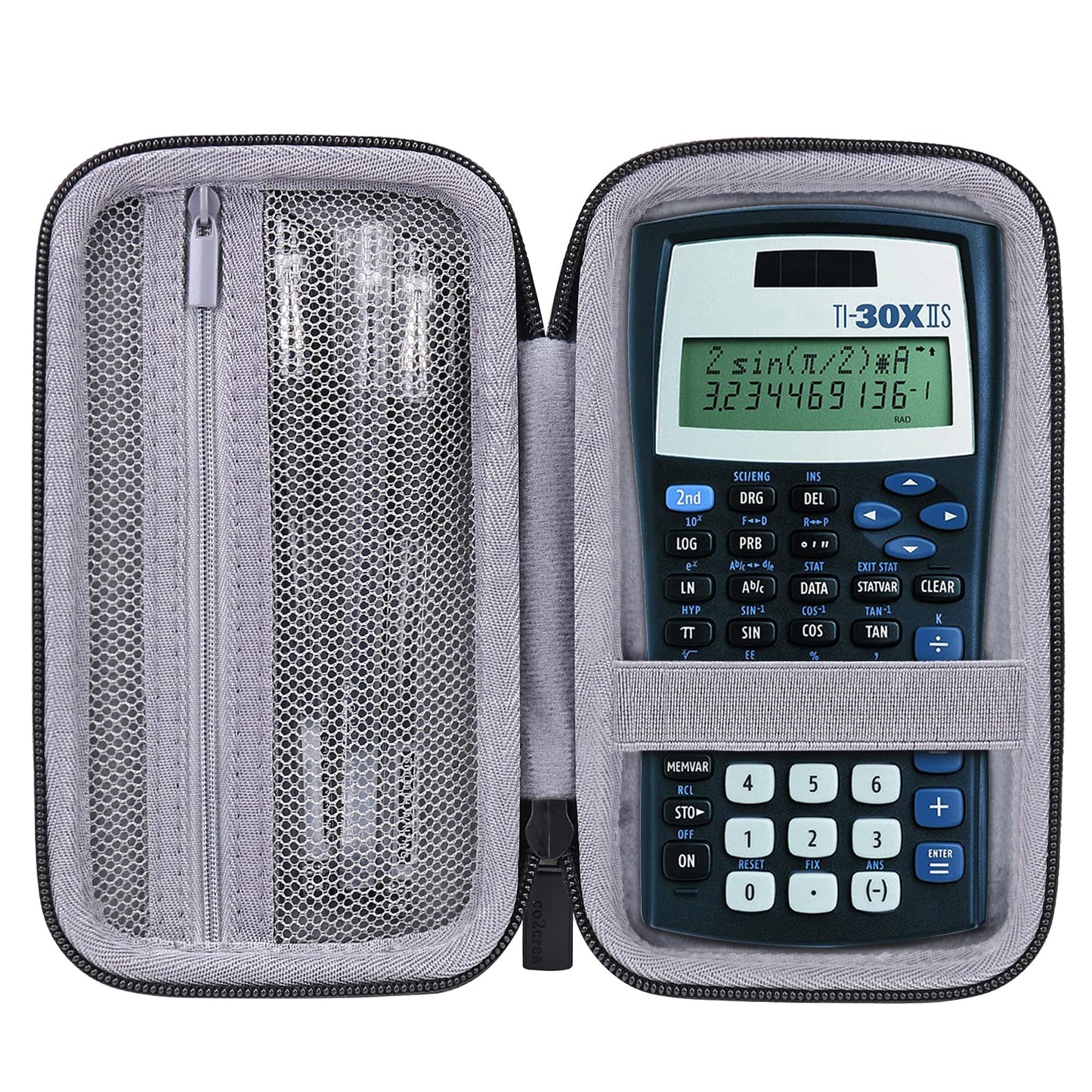 co2CREA Hard Case Replacement for Texas Instruments TI-30XIIS / TI-30XS / TI-36X Pro/TI-30Xa / BA II Plus/Casio fx-300ESPLUS2 2nd / fx-115ESPLUS2 2nd