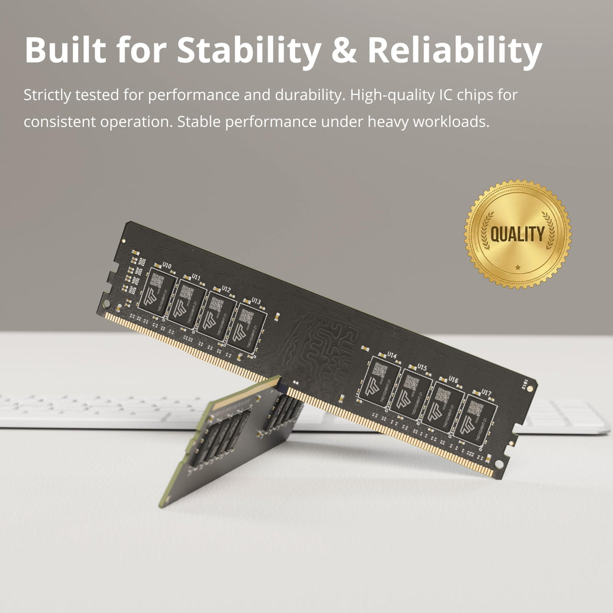 Timetec 16GB DDR4 3200MHz (PC4-3200AA) PC4-25600 UDIMM Desktop RAM - 288-Pin 1.2V CL22 Non-ECC Unbuffered DIMM Memory Module Upgrade