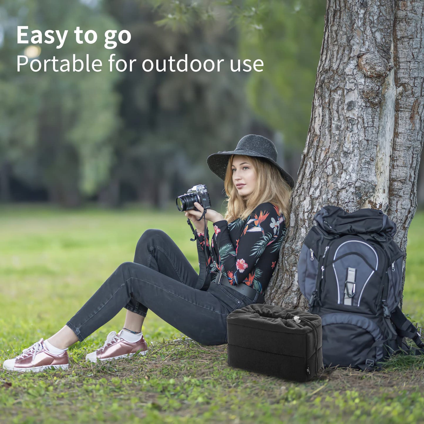 Koolertron Shockproof Camera Photo Bag for SLR TLR Camera Insert Partition Padded Case,Can be Put Directly Into the SLR Camera Bag With Freely