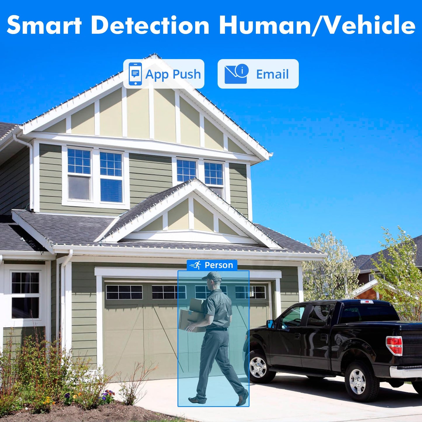 Fuers 8CH Security DVR Recorder for Home Security Camera System, Only Work with 2MP/3MP/4MP/5MP HD Analog Cameras, 24/7 Recording to Pre-Installed 2TB