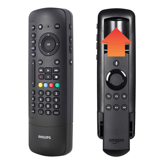 Philips Universal Companion Remote Control for Samsung, Vizio, LG, Sony, Roku, Apple TV, RCA, Panasonic, Smart TVs, Streaming Players, Blu-ray, DVD, 4
