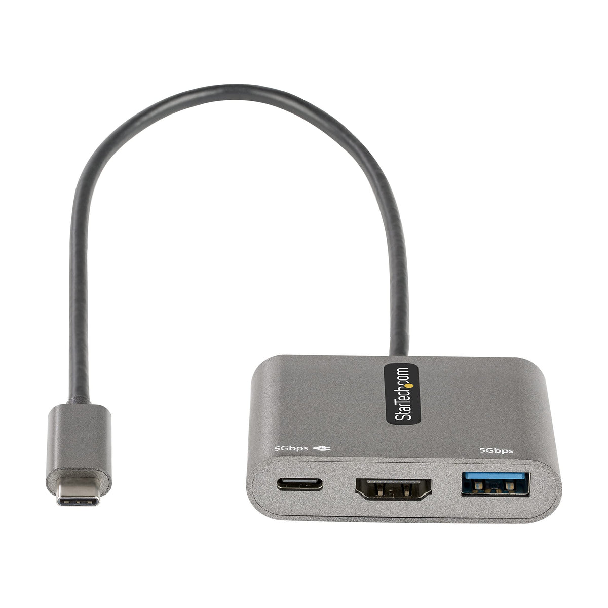 StarTech USB C Multiport Adapter for USB-C Enabled Devices (CDP2HDUACP2)