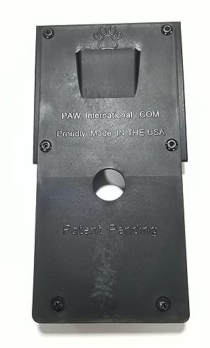 PAW International Wall Fan Adapter Attached to PAW Steel RV TV Bracket | Requires Steel Wall Mount (not incl.) | Works ONLY with Hurricane Supreme