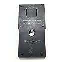PAW International Wall Fan Adapter Attached to PAW Steel RV TV Bracket | Requires Steel Wall Mount (not incl.) | Works ONLY with Hurricane Supreme