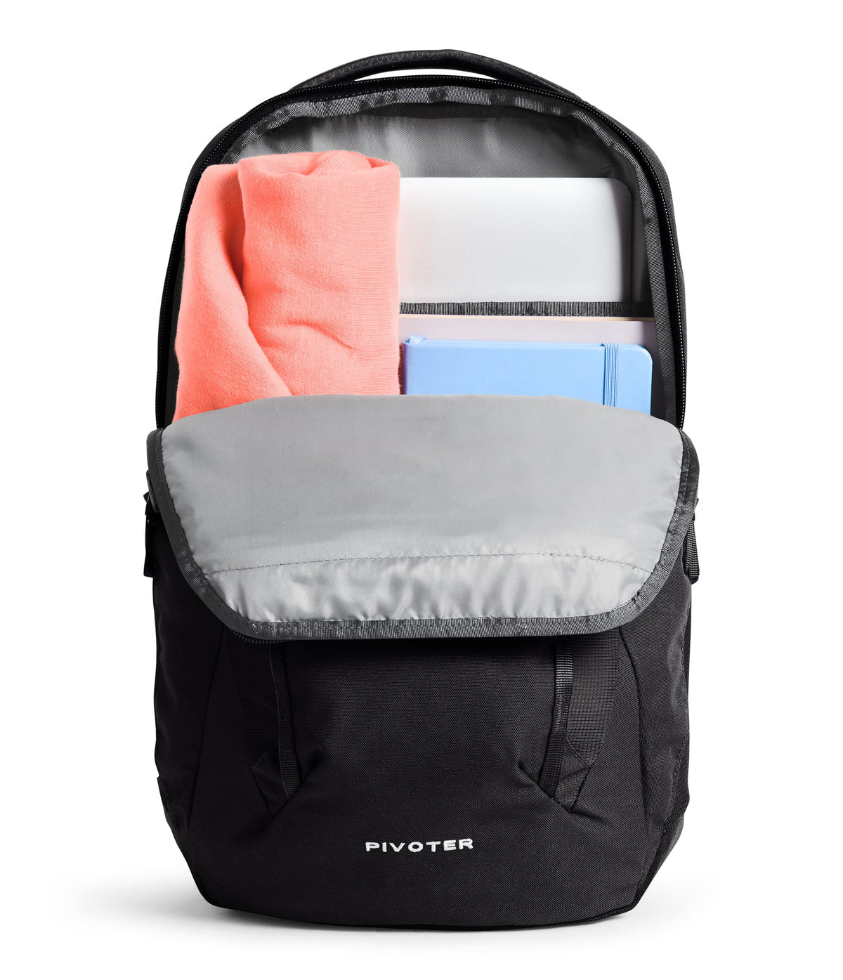 The North Face Women's Pivoter Everyday Laptop Backpack, TNF Black, One Size