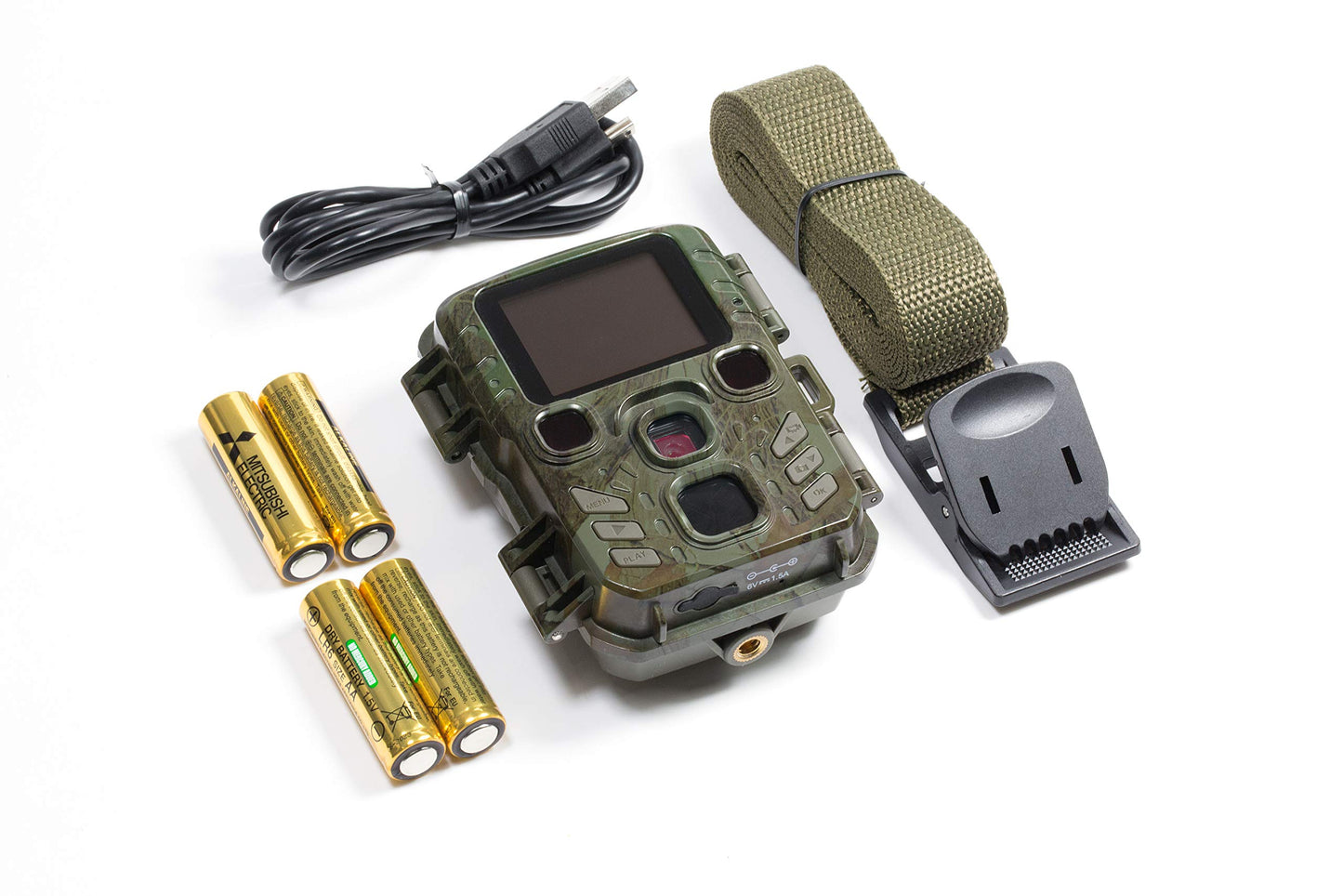 Technaxx Mini Nature Wild Cam Tx-117 Wildlife Camera 12MP Hunting Camera Motion Activated Night Vision with LCD Display IP56 Waterproof IR LEDs