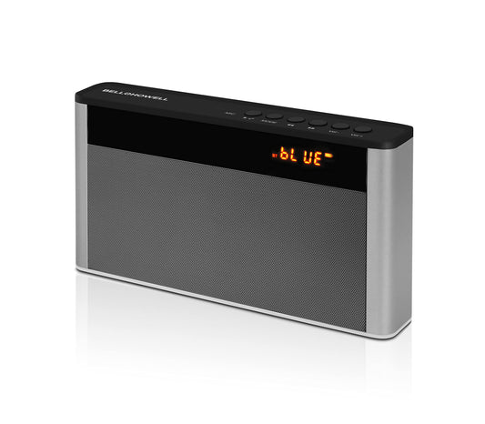 Bell + Howell BH80TWS True Wireless Stereo Link Neo-Retro Bluetooth Speaker, Black