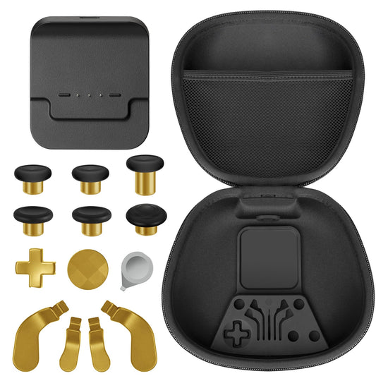 Sedicoca Complete Component Pack for Xbox Elite Wireless Controller Series 2?package Includes 1 Carrying Case 1 Dock, 4 Paddles, 2 DPads, 6