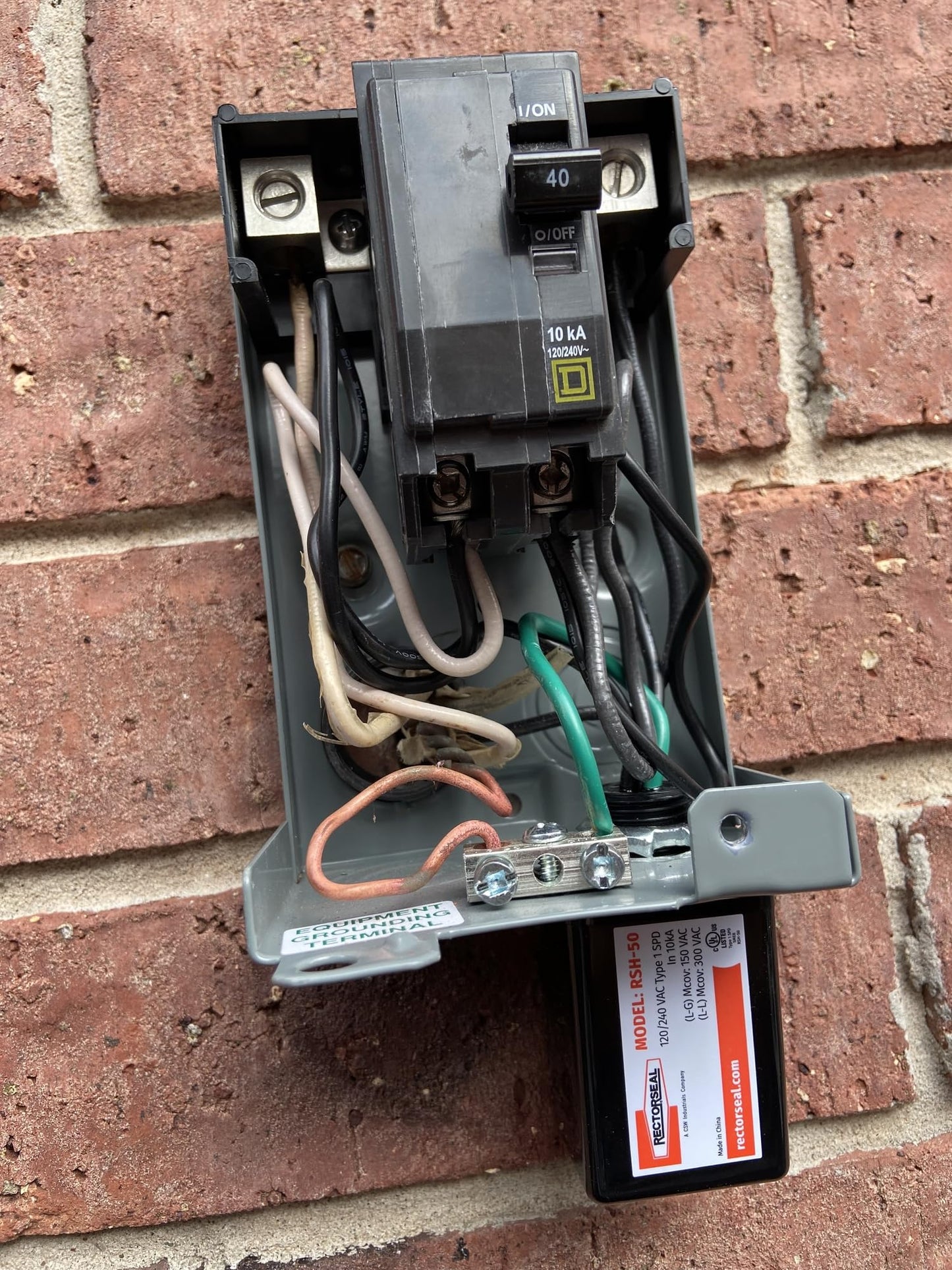 RectorSeal RSH Surge Protectors 96415 Surge Protector, Multi-Use, Electrical, 120/240 VAC