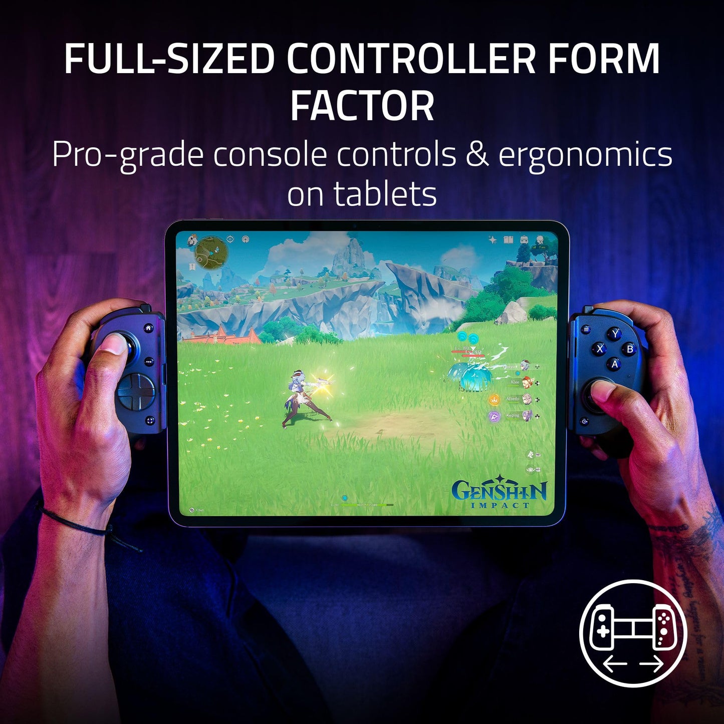 Razer Kishi V3 Pro XL Gaming Controller, iPad & Android Tablets (13") USB-C
