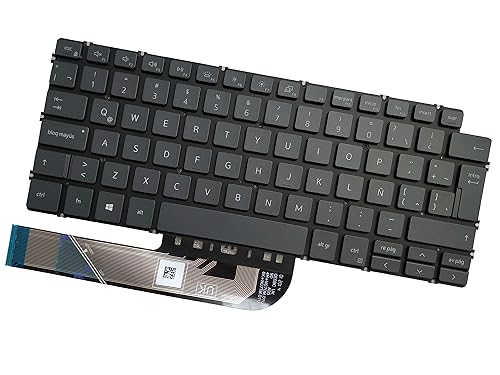 Laptop Replacement Keyboard Compatible for Dell Latitude 3301 3410 E3301 P114G P120G Latin Layout Backlit