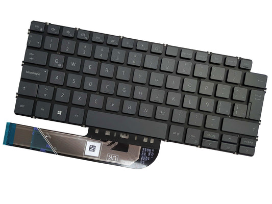 Laptop Replacement Keyboard Compatible for Dell Latitude 3301 3410 E3301 P114G P120G Latin Layout Backlit