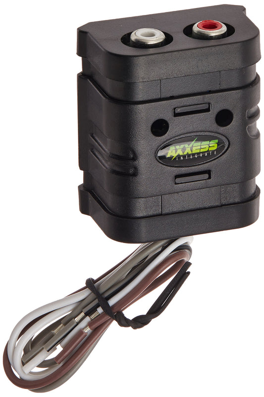 AXXESS AX-ALOC700 2 Channel Line Out Converter with Short Protection,Black,AXALOC700
