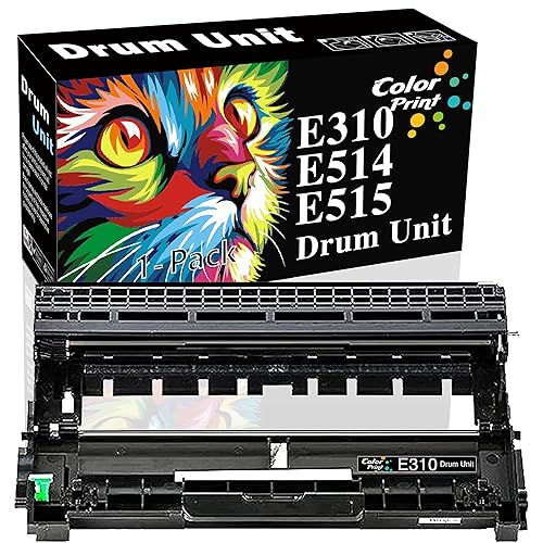 ColorPrint Compatible E310 Drum Unit Replacement for Dell E310DW E514 E515 E515dw E515d E515DN E514DW C2KTH PVTHG 593-BBKD P7RMX Laser Printer (12,000