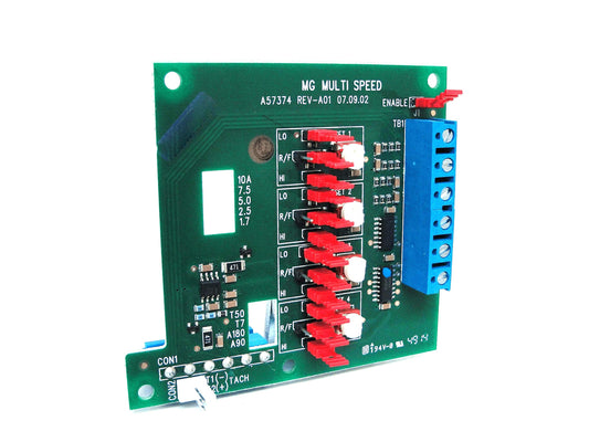 KB ELECTRONICS 8833 CAN BE Controlled from A PLC, KBMG MSB, Multi-Speed Board, SCR Variable Speed Control