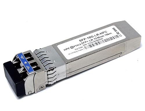 HPC Optics Compatible with Cisco SFP-10G-LR 10GBASE-LR SFP+ Transceiver | 10G LR SMF 1310nm SFP-10G-LR-HPC
