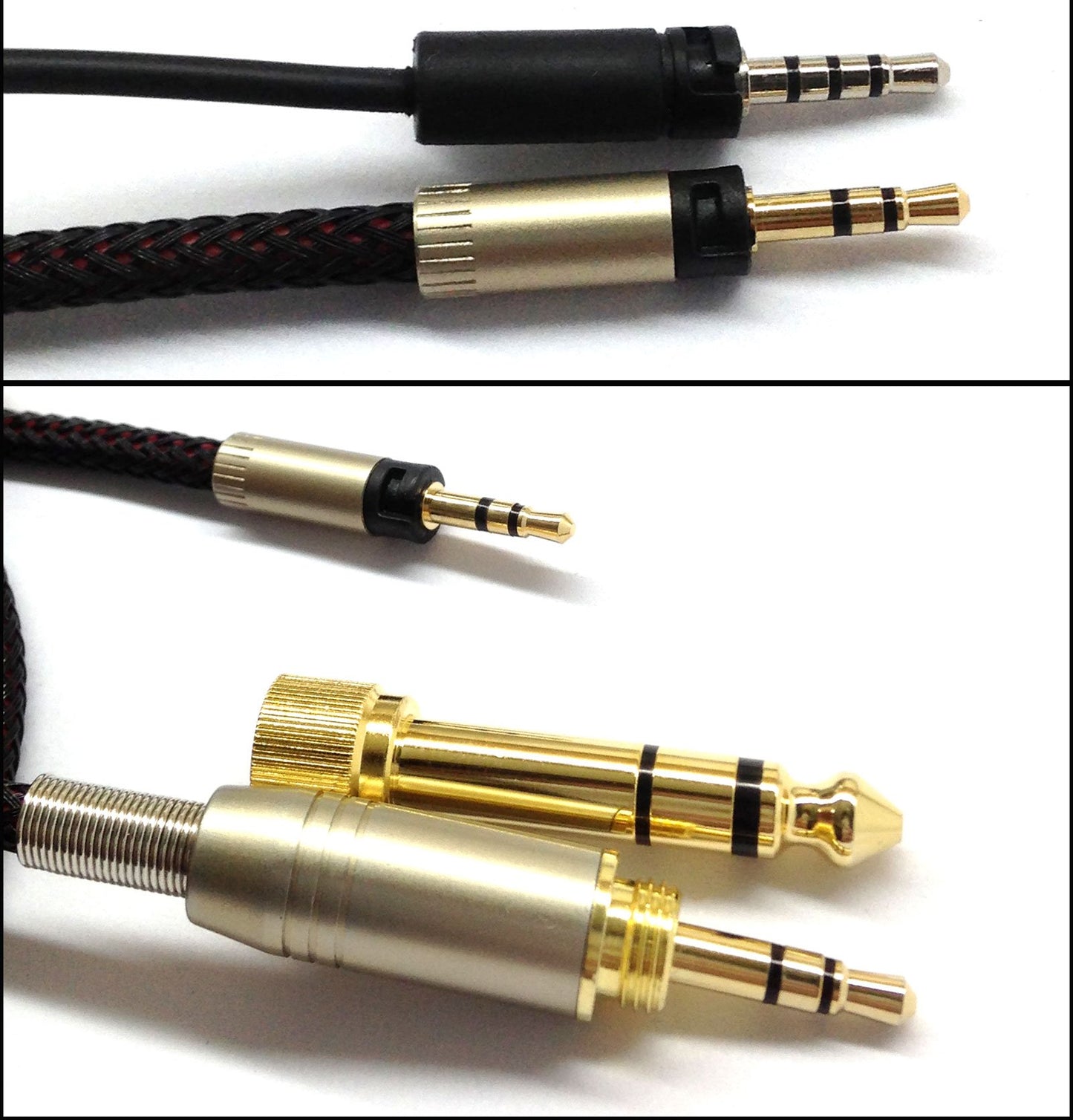 NewFantasia Replacement Audio Upgrade Cable Compatible with Sennheiser Momentum, Momentum 2.0, HD1 Over-Ear On-Ear Headphones 1.2meters/4feet