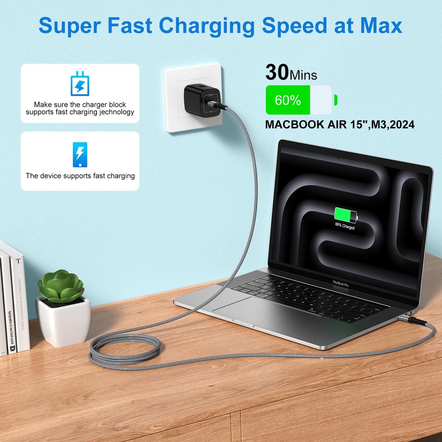 for Samsung A17 Charger Cable USB C to USB C Cable, 6FT 240W Super Fast USBC Charging Cord Android Phone Car Charger Cord for Samsung Galaxy S25 Ultra
