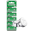 Cotchear 10pcs AG1 Battery LR621 364 Watch Battery 1.55V 364 SR621SW LR621 621 LR60 CX60 Alkaline Button Cell Batteries for Watch Toys Remote