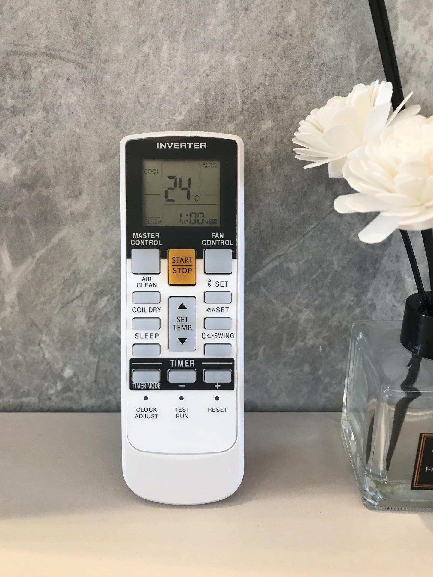 Replacement Remote Control for Fujitsu ASU18RLF ASU18RLXS ASU24RLF ASU24RLXS ASU30RLX ASU9RLF1 ASU12RLF1 AUU12RLF AUU18RLF AUU9RLF ASU30CLX1 ASU30RLXQ