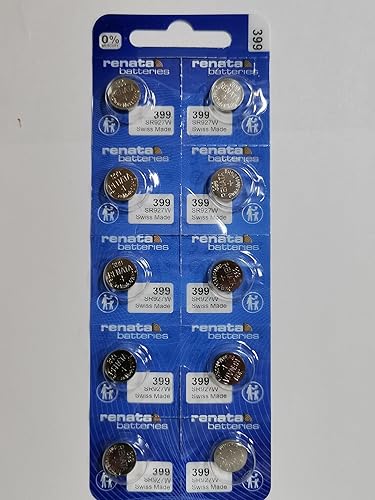 10 x Renata 399 Swiss Made Lithium Coin Cell Battery