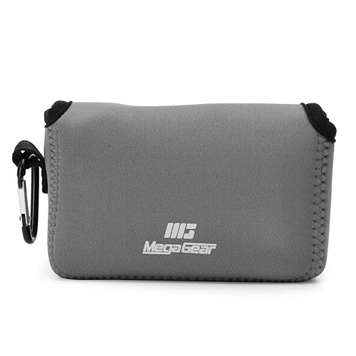 MegaGear MG1898 Ultra Light Neoprene Camera Case Compatible With Fujifilm X100V - Gray, PU Leather