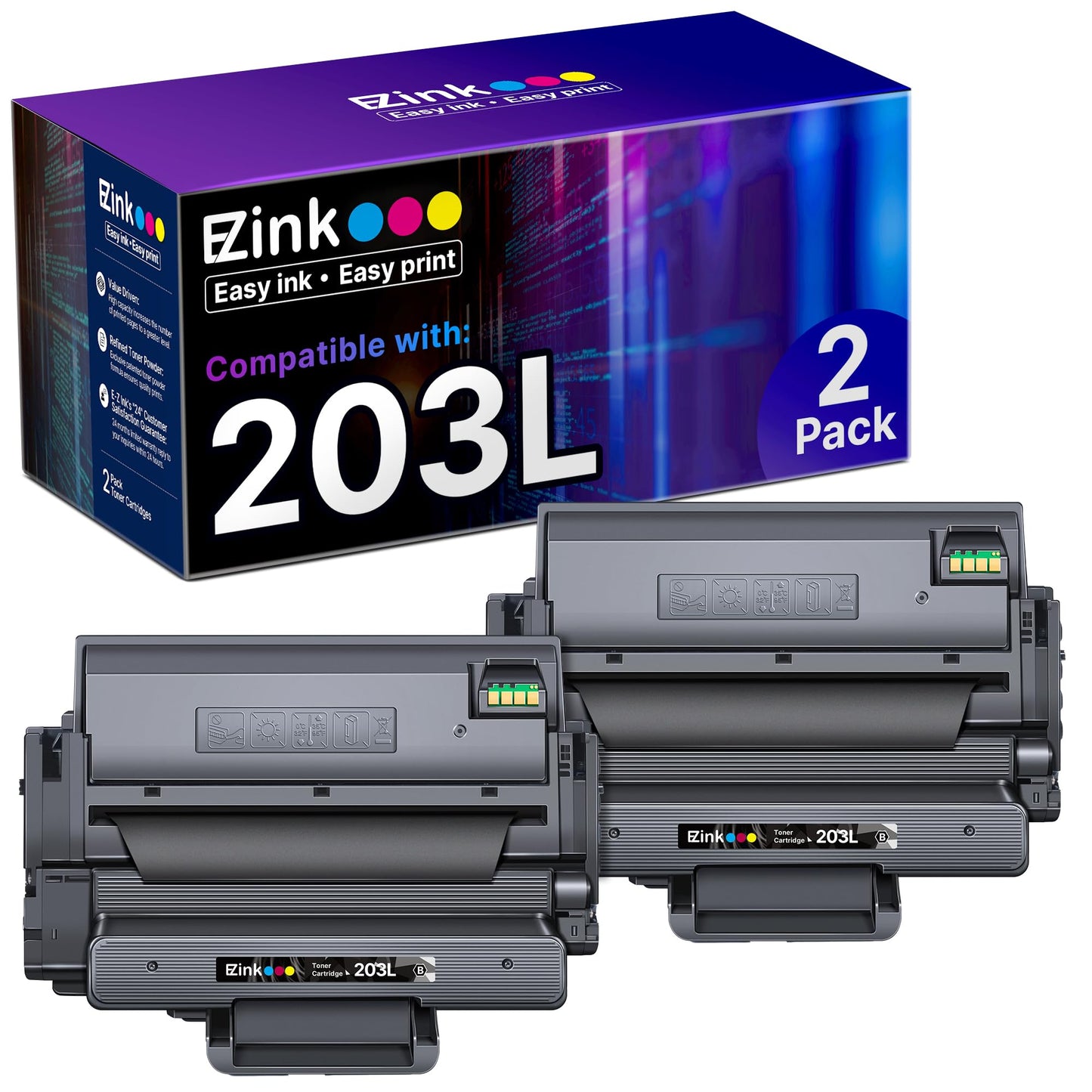 E-Z Ink Compatible Replacement for Samsung 203L 203 D203L Toner Cartridge