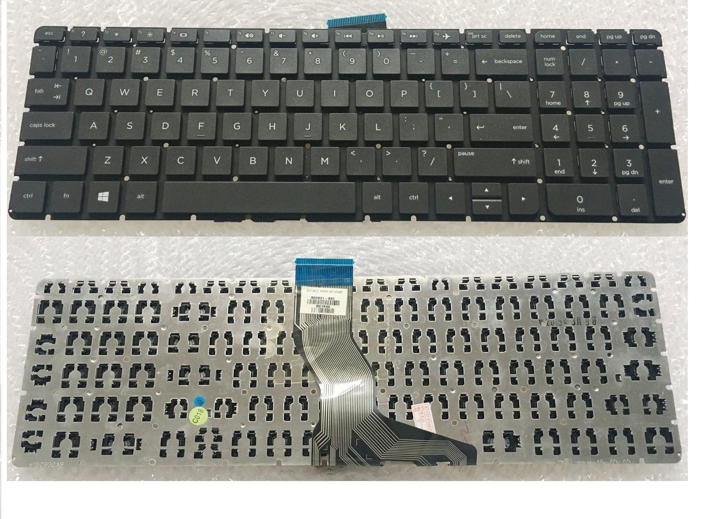 New Black US Laptop Keyboard for HP Pavilion 15-BK062SA 15-BK151NR 15-BK163DX 15-BK193MS