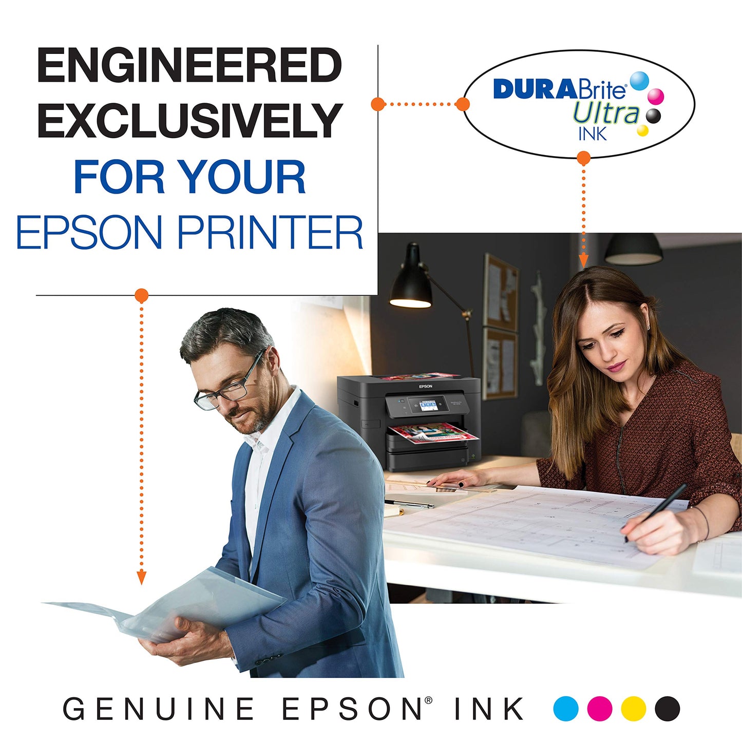 EPSON 69 DURABrite Ultra Ink Black 2-Pack For CX-6000, CX-7000F, CX-7400, CX-8400, CX-9400, CX-9475, NX-400, NX-415, NX-510, NX-515, WF-1100, WF-500