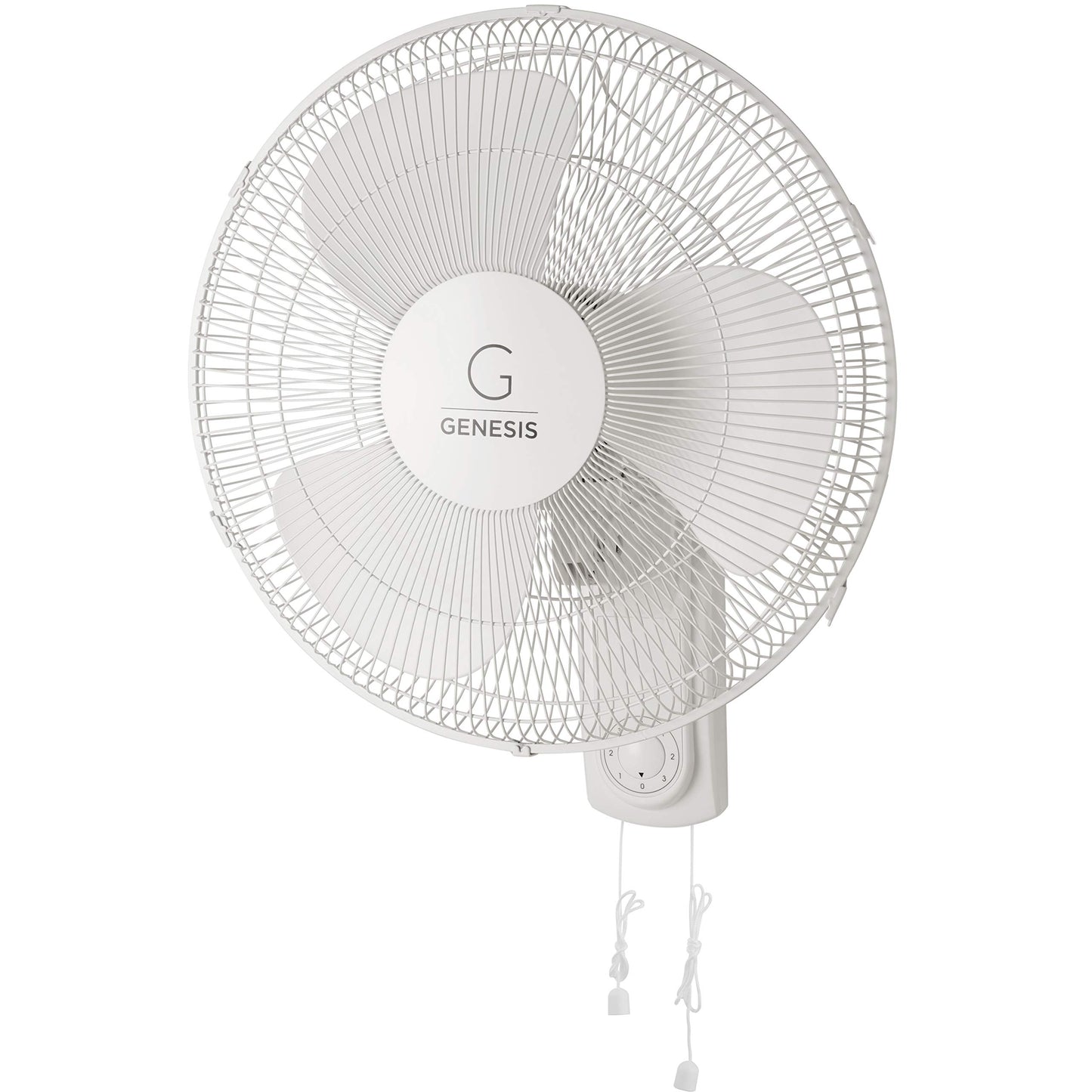 Genesis G16WALL 16 Inch Wall Fan, 3 Speed Settings, Max Cooling Technology, Oscillation