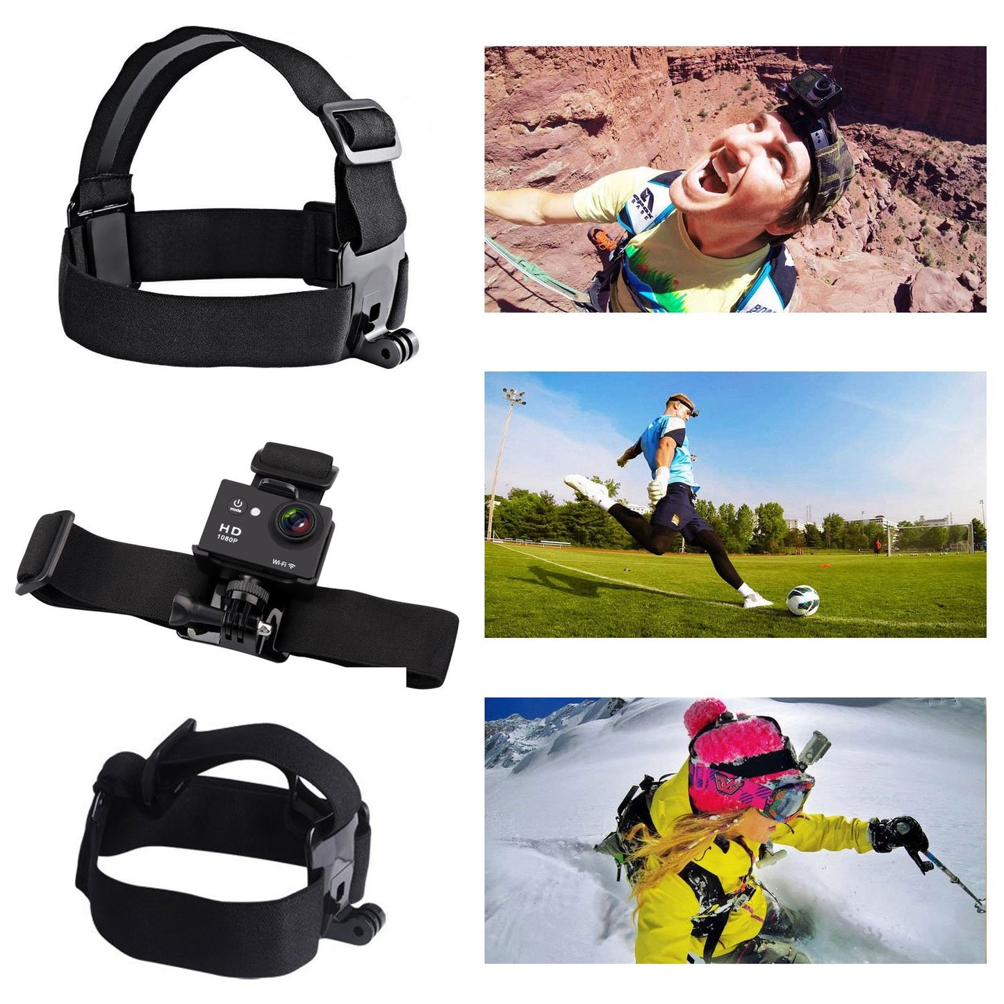AKASO 7 in 1 Action Camera Accessories Kit for EK7000/EK7000 Pro/Brave 4/Brave 4 pro/Brave 7 LE/Brave 7/Brave 8/V50X/V50 Pro/V50 Elite/GoPro Hero 13