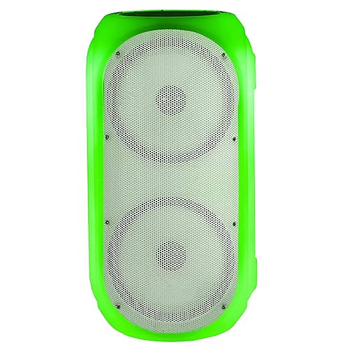 Gemini GC-206BTB Portable Rechargeable LED Cabinat Bluetooth USB SD Card Party Speaker
