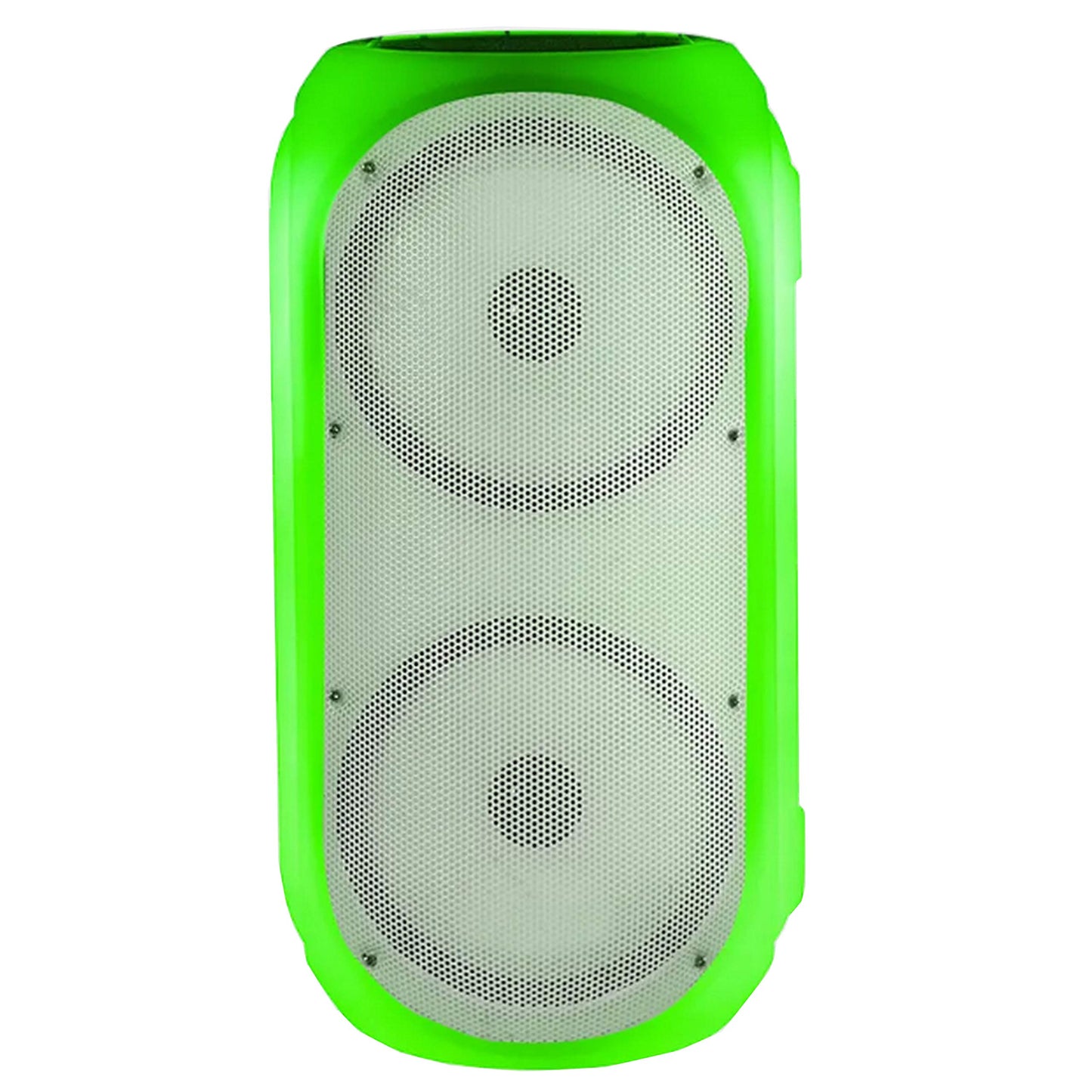 Gemini GC-206BTB Portable Rechargeable LED Cabinat Bluetooth USB SD Card Party Speaker