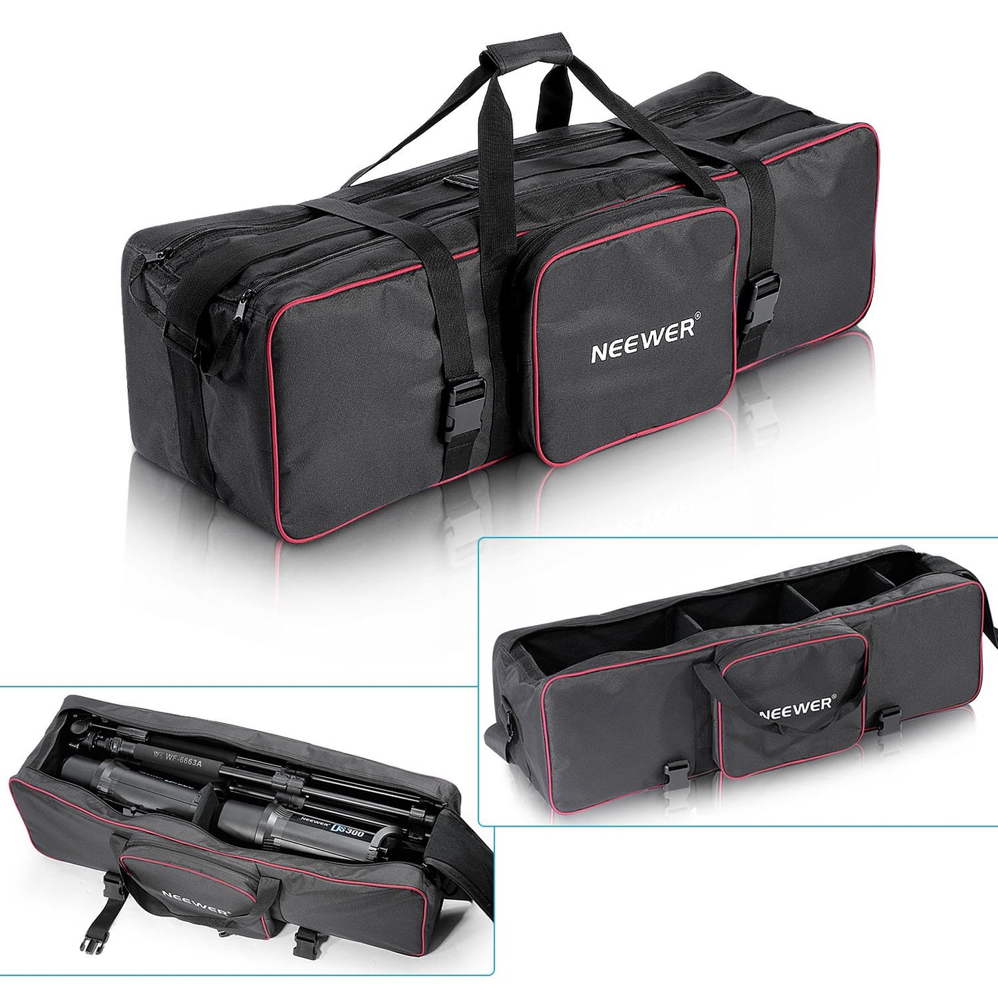 Neewer® 35"x10"x10"/90 x 25 x 25 cm Photo Studio Equipment Large Carrying Bag with Strap for Tripod Light Stand and Photography Lighting Kit(CB-05)