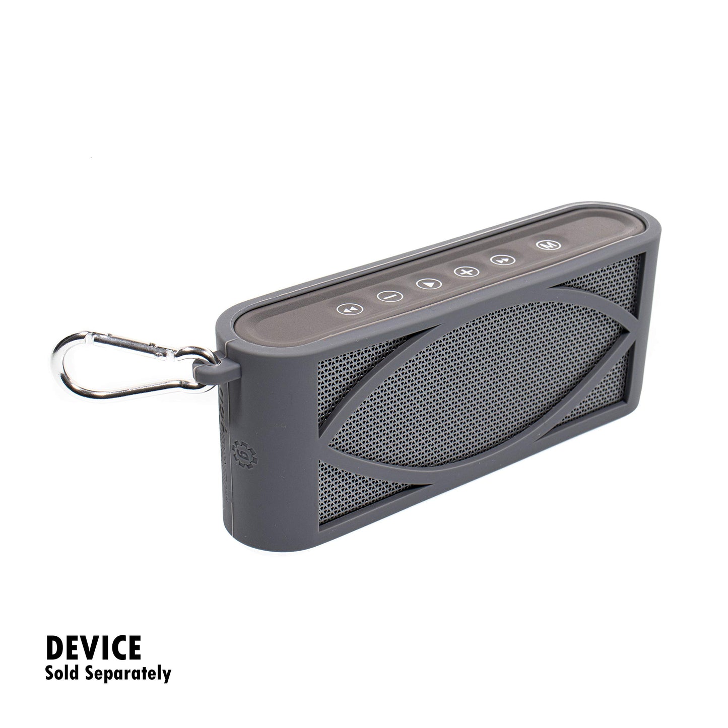 Alltravel Customized Silicone Sleeve for Antimi Bluetooth/FM Radio/MP3 Player Portable Wireless Speaker, Full Protection from Shock, Shake and Drop