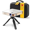 Kodak Luma 150 Wireless Mini Pico Projector Standard Kit, DLP, Supports 1080p Input, HDMI, USB & microSD, with a Built-in Rechargeable Battery