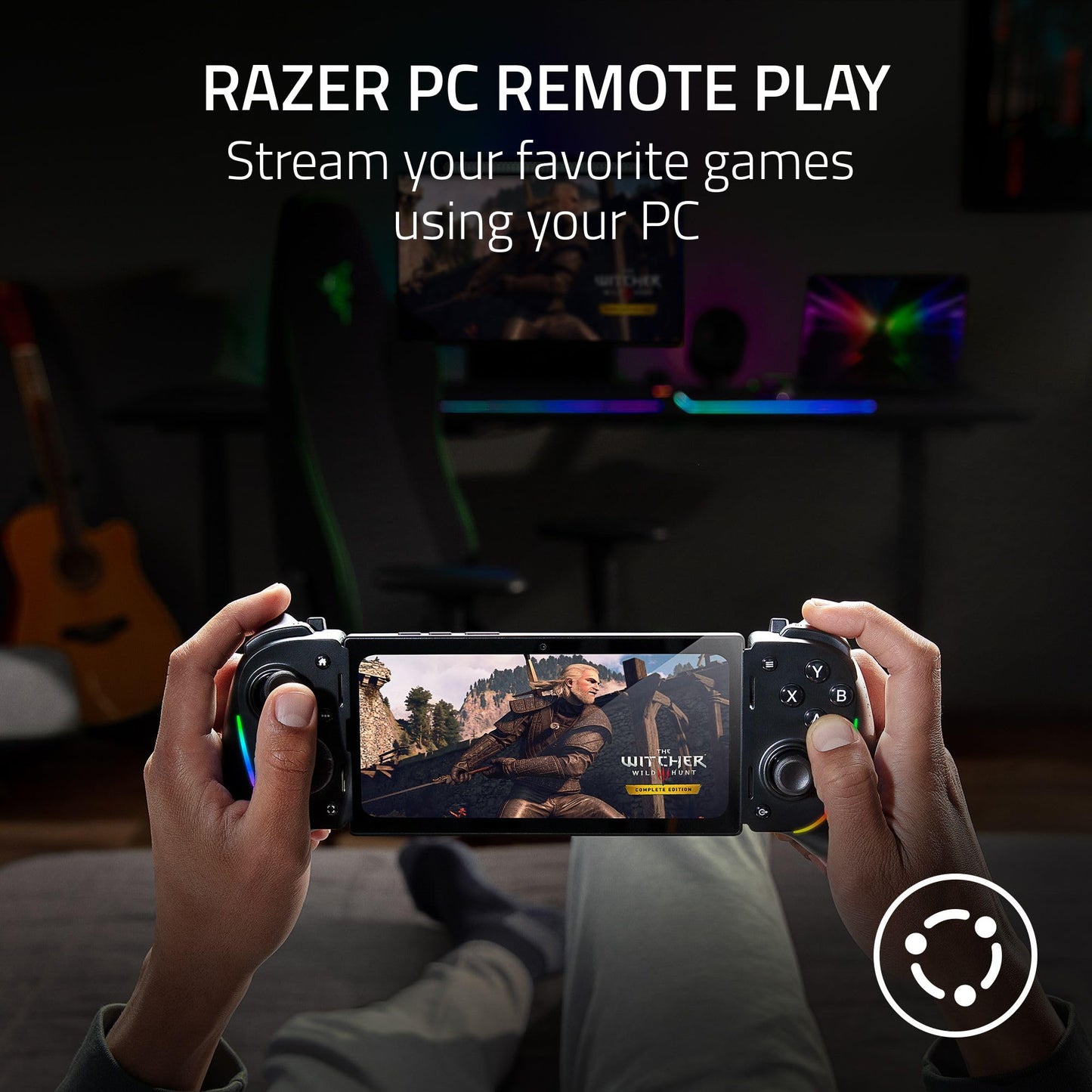 Razer Kishi Ultra Gaming Controller for Android, iPhone 15 & 16 Series, iPad Mini A17 Pro & 6 (USB C): Pro Controls - Ergonomic Grip - Stream PC