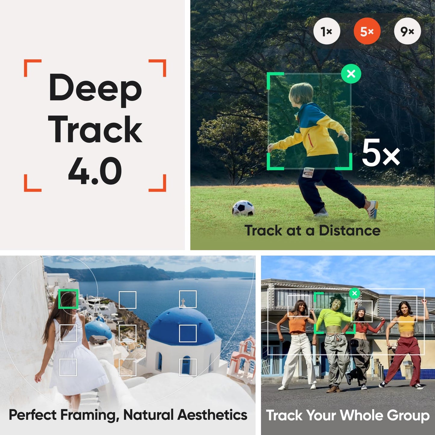 Insta360 Flow 2 Pro Vlog Bundle White - Foldable AI Phone Gimbal, Track in 200+ Apps with Apple DockKit, 360º Pan Tracking, Built-in Tripod/Selfie