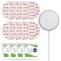 CANOPUS Sticky Adhesive Pads, 4941 Discs, 3.2” Diameter Circles, Double Sided Acrylic Pads to Mount Phone Holders GPS Socket or Toys to Dashboards