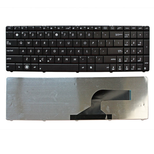 ndliulei Laptop Keyboard Replacement, PS/2, Ergonomic, US Layout, Black Color