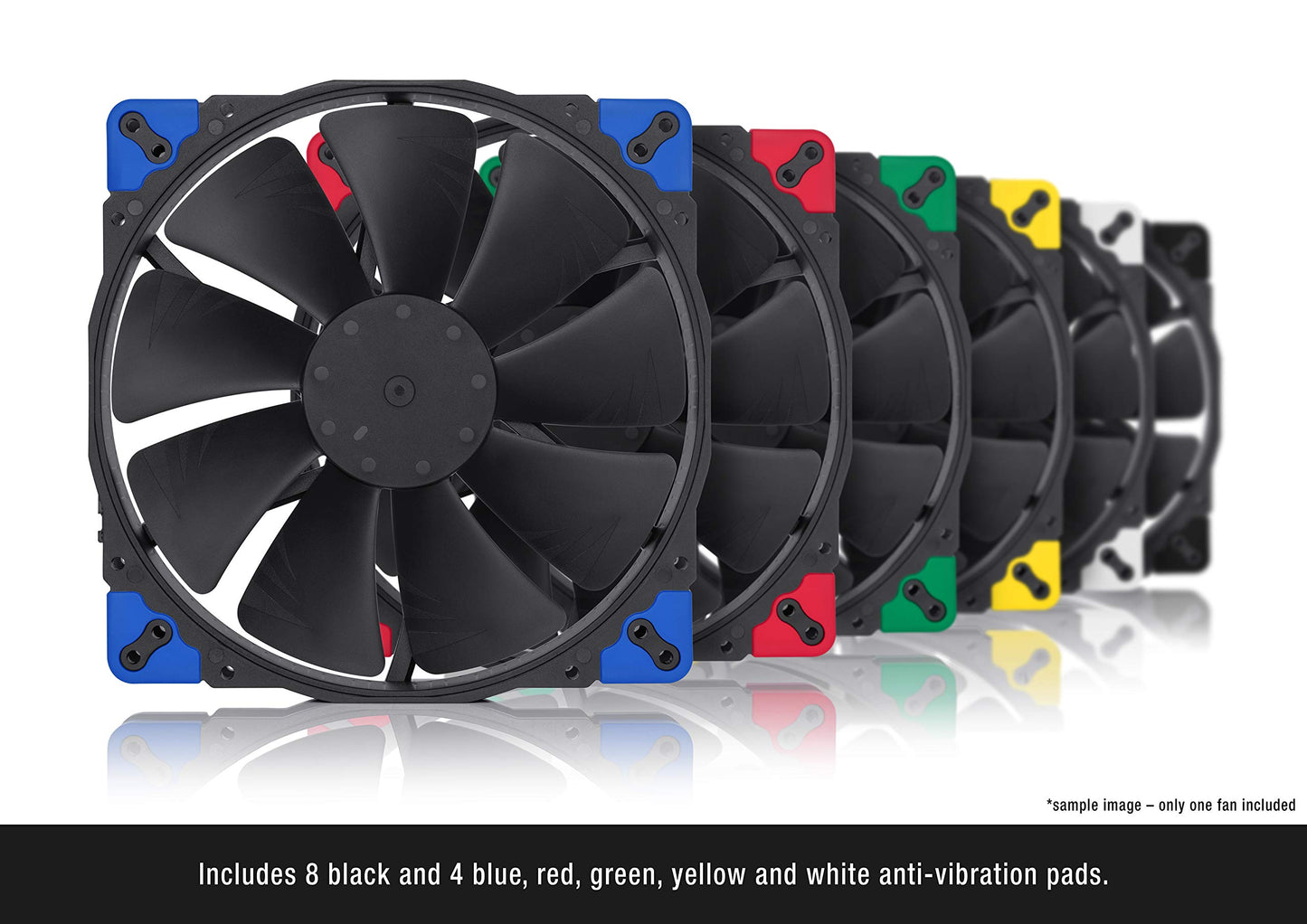Noctua NF-A20 PWM chromax.Black.swap, Premium Quiet Fan, 4-Pin (200x30mm, Black)