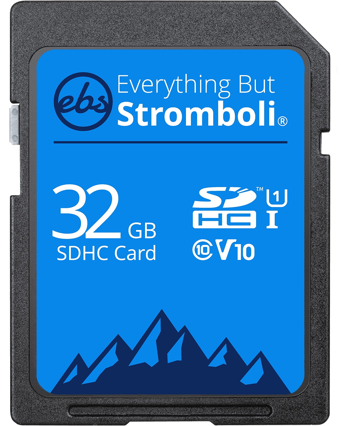 Everything But Stromboli 32GB SD Card Class 10 UHS-1 U1 Speed C10 V10 32G SDHC Memory Card for Compatible Camera, Computer, Trail Cam, Video Camcorder