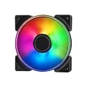 Fractal Design Prisma AL-12 - 120mm Computer Fan - PWM Control - Six addressable RGB LEDs - ARGB - Optimized for Silent Computing and High Airflow