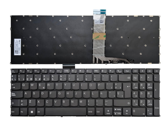 Laptop Keyboard Compatible for Lenovo Ideapad 3-15ITL6 3-15ADA6 3-15ALC6,Air 15 2020 S350-15IML S350-15IIL Spanish Layout No Backlit