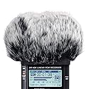 SUNMON Microphone Windscreen for Tascam DR-40X DR40X Mic Recorders,Furry Tascam Windscreen Cover