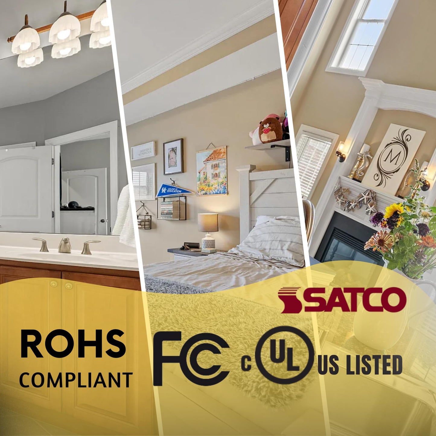 Satco 5 Watt JCD LED Frost 4000K G9 Base 120 Volt
