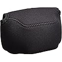 OP/TECH USA Soft Pouch - Compact digital camera case, lightweight accessories pouch, sleek neoprene sleeve for DSLR, perfect for backpacks & travel