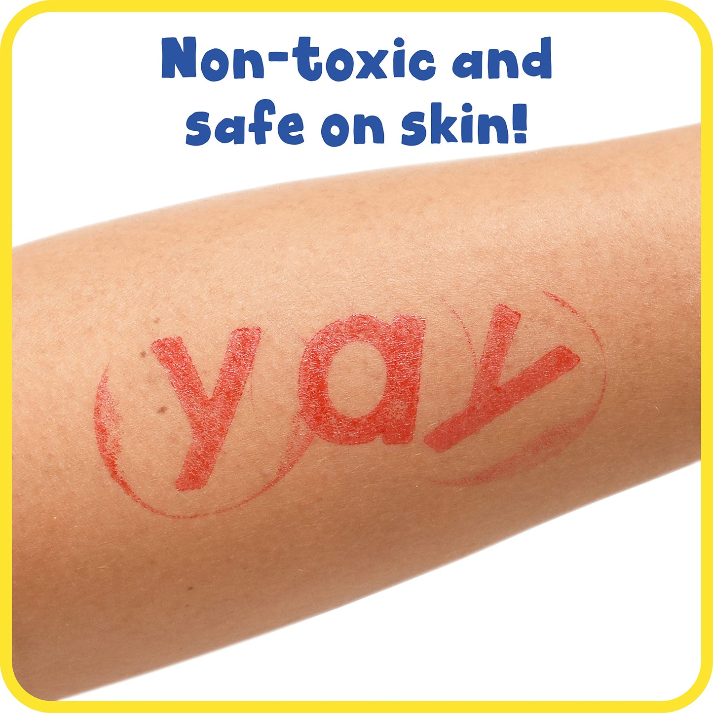 READY 2 LEARN Scented Stamp Pad | Strawberry | Red | Non-Toxic | Fade Resistant | Fun Art Supplies for Kids