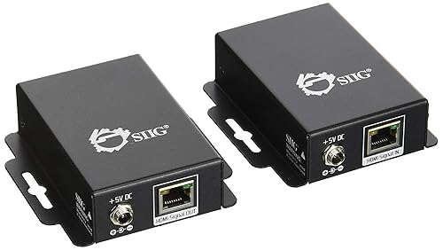 HDmi 1.3 Over 1-CAT5E Extender Extends Hdmi Signals Via 1 CAT5E/6